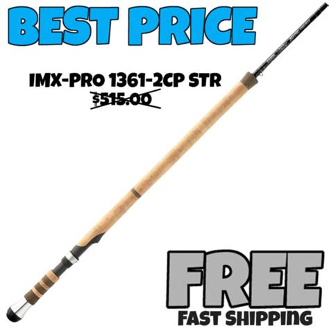 G. Loomis Salmon/Steelhead Centerpin - IMX-PRO 1361-2CP STR - Fishing ...