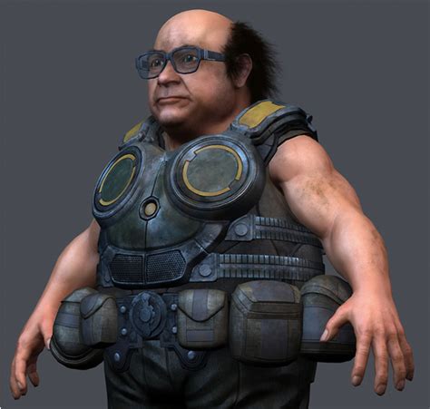 Danny DeVito in Gears of War - Neatorama