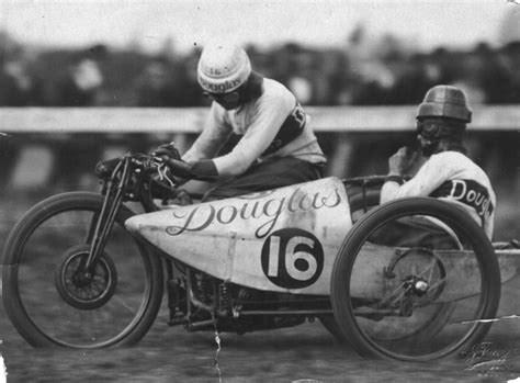 MOTORCYCLE 74: Douglas sidecar racing