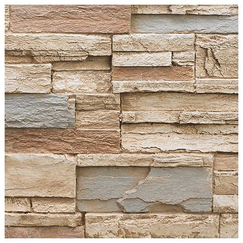 BuyFauxStone Stacked Stone Wall Panel SAMPLE-Almond - Traditional ...