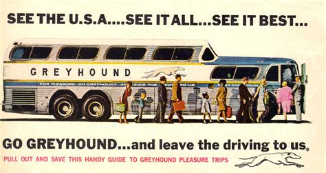 Greyhound Bus Ad - Flashbak