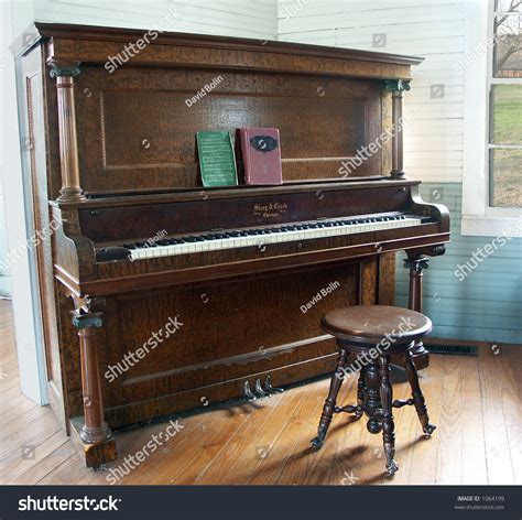 An Old Piano In A Country Church Stock Photo 1064199 : Shutterstock