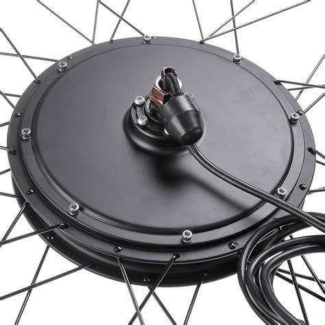 48V 1000W 26" Front Rear Wheel Electric Bicycle Motor E-Bike Conversion ...