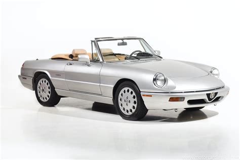 Used 1991 Alfa Romeo Spider For Sale ($24,900) | Motorcar Classics Stock #1621