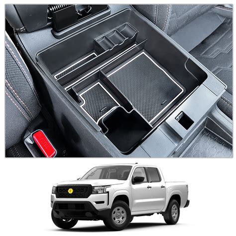 Buy CDEFG for 2022 2023 Frontier Pickup Truck Center Console Organizer Tray 2022 Nisan Frontier ...