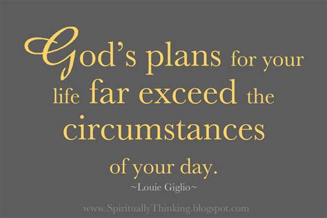 and Spiritually Speaking: God's Plans for You