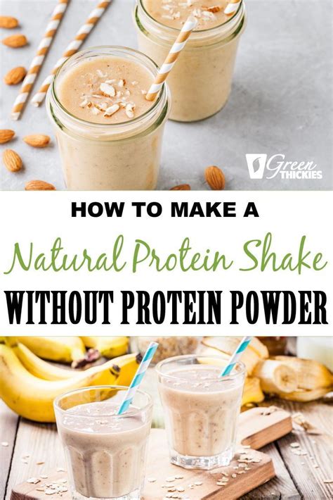 Natural Protein Shake Fruit | Home and Garden Reference