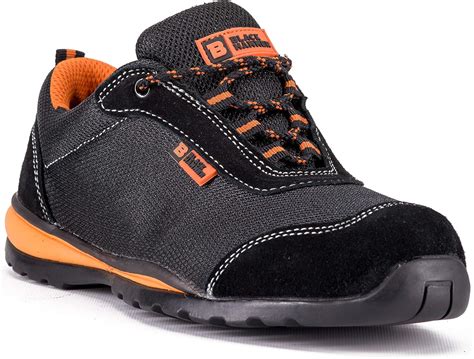 Black Hammer Chaussure de Sécurité S1P pour Homme avec Embout en Métal Ultra Léger et Semelles ...