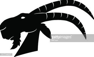 Ram Head Silhouette Stock Clipart | Royalty-Free | FreeImages