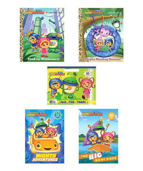 Look at this Team Umizoomi Activity Book Set on #zulily today! | Book activities, Team umizoomi ...