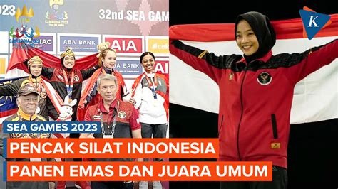 Daftar 8 Cabor - Indonesia Jadi Juara Umum Sea Games 2023