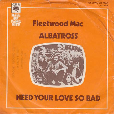 Fleetwood Mac - Albatross (1972, 4-pronged centre, Vinyl) | Discogs