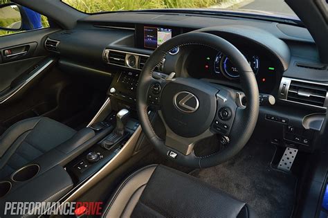 2013 Lexus IS 300h F Sport interior – PerformanceDrive