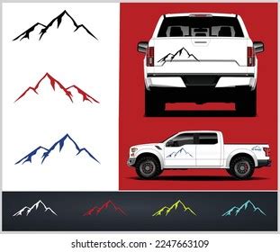 Mountain Decal Mountain Laptop Stickers Laptop Stock Vector (Royalty Free) 2247663109 | Shutterstock