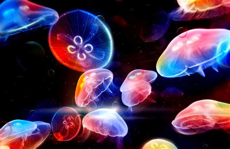 Rainbow Jellyfish Wallpaper | Wallpapers Gallery