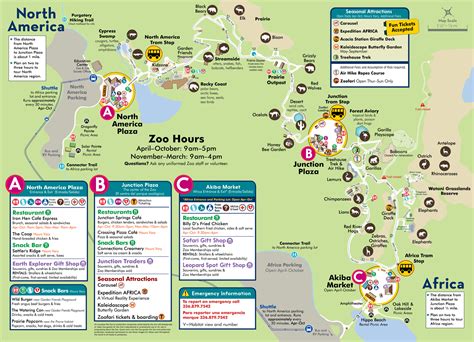 National Zoo Map