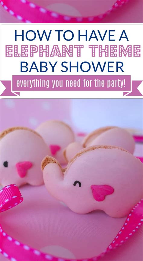 How to Throw an Amazing Elephant Themed Baby Shower