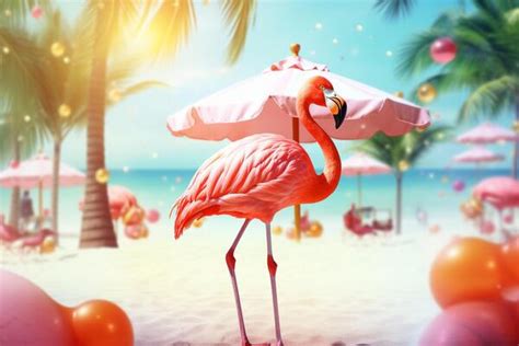 Flamingo Beach Stock Photos, Images and Backgrounds for Free Download