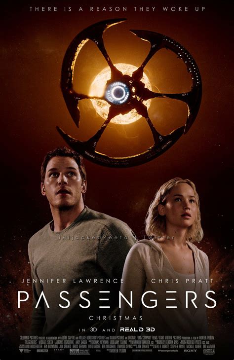 #PassengersMovie Poster fanmade | Jennifer lawrence, Chris pratt passengers, Passengers movie