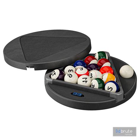 BILLIARD GAME SET 3d model Buy Download 3dbrute