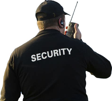 Security Guard PNG Transparent Images - PNG All