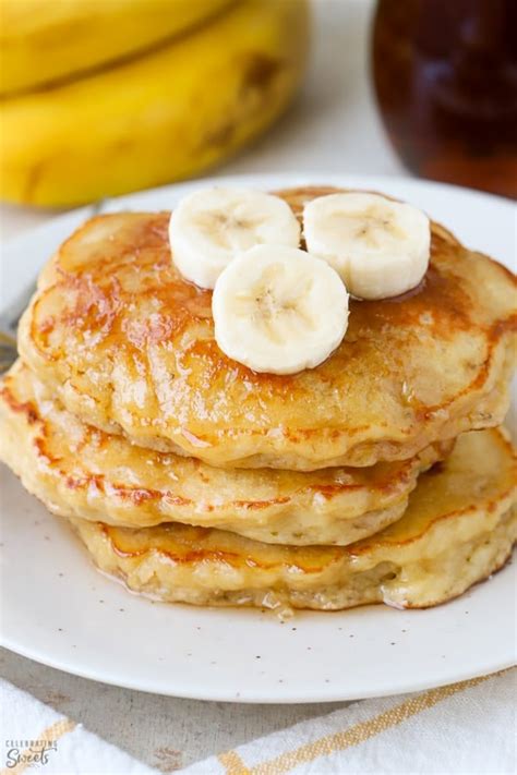 Banana Pancake Recipe - Celebrating Sweets