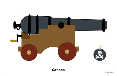 Cannon clipart drawing, Cannon drawing Transparent FREE for download on ...