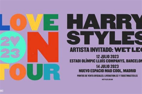 Concierto de Harry Styles en Madrid | Love On Tour 2023, Nuevo Recinto ...