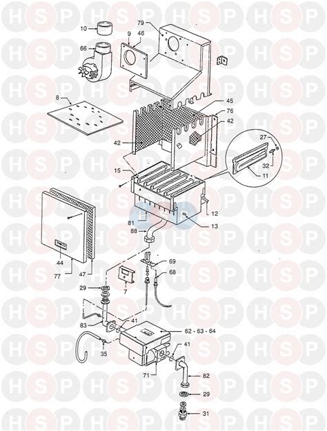 Ferroli Tempra (Burner & Fan)Diagram | Heating Spare Parts