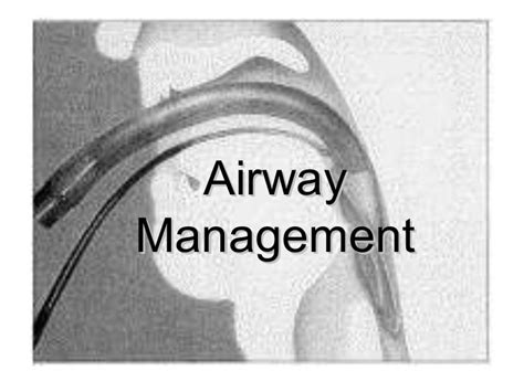 Airway Management