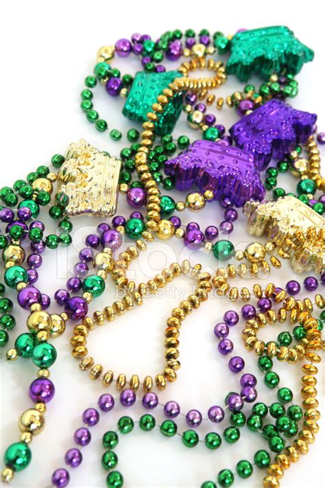 Mardi Gras Beads Stock Photo | Royalty-Free | FreeImages