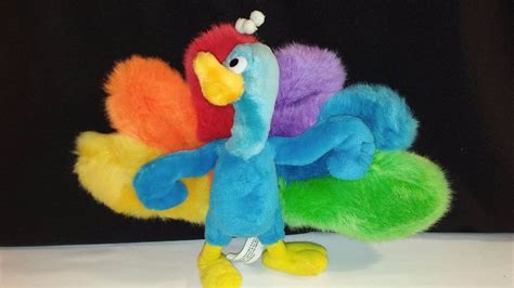 NBC STUFFED PLUSH PEACOCK NBC COLORED FEATHERS #NBC (With images) | Plush peacock, Plush, Feather