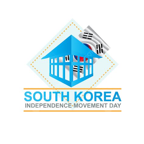 Busan South Korea Vector Design Images, South Korea Independence Day In 1 March With Blue ...