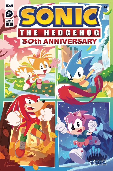 IDW Publishing celebrates 30th anniversary of Sonic The Hedgehog ...