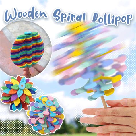 Wooden Spiral Lollipop – Sable Seal