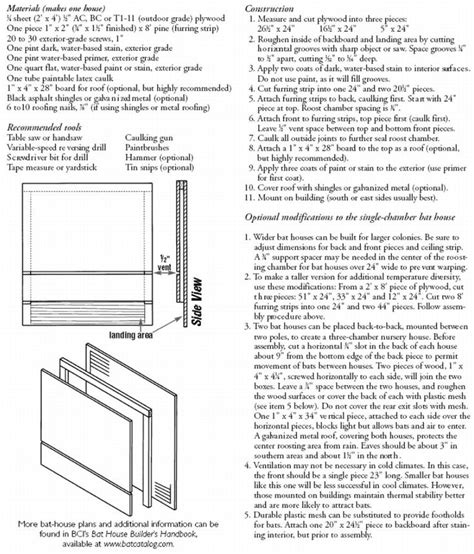 WEC246/UW290: Effective Bat Houses for Florida | Bat house plans ...