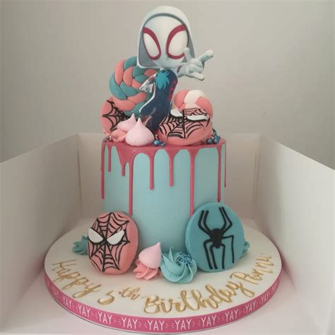 Ghost Spider Cake - Eve's Cakes