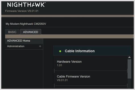 Firmware Update - Netgear CM2050V - NETGEAR Communities