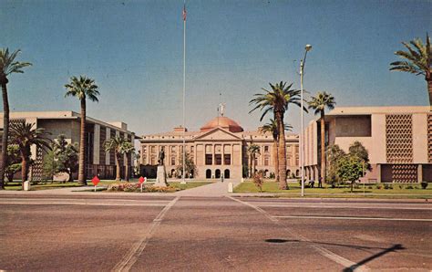 Postcard State Capitol Building Phoenix Arizona | Etsy | Capitol ...