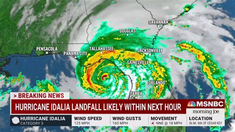 Hurricane Idalia to make landfall as a Category 3 storm