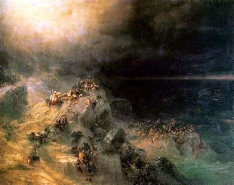 The Flood by Ivan Aivazovsky ️ - Aivazovsky Ivan