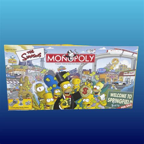 NEW Monopoly The Simpsons Board Game Complete