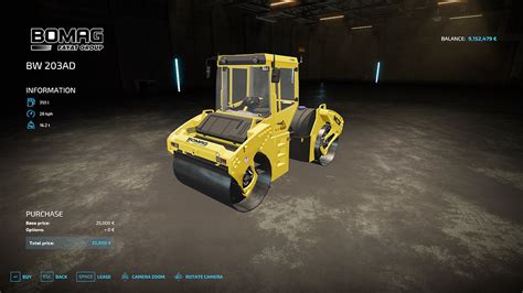 Bomag Roller Compactor