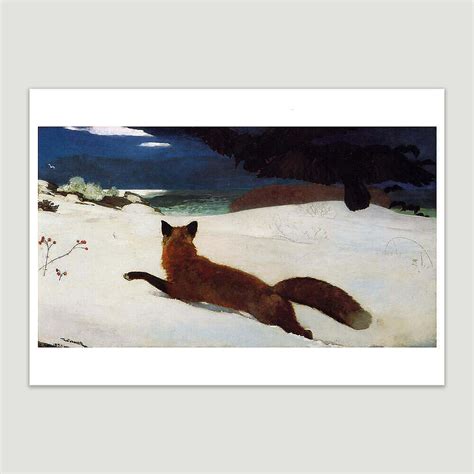 Winslow Homer - Fox Hunt 1893 - Κάντο Κορνίζα