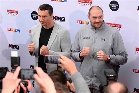 Tyson Fury vs Wladimir Klitschko rematch date confirmed for October 29 ...