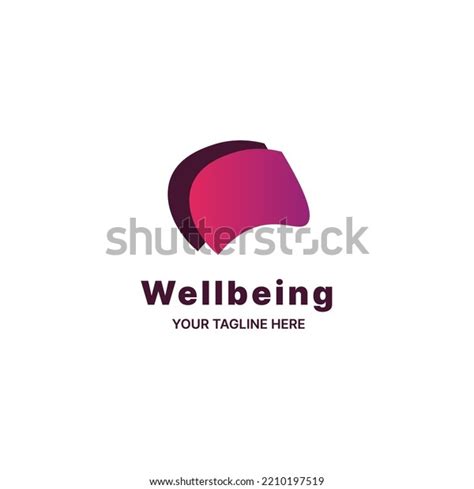 Wellbeing Logo Design Concept Vector Logo Stock Vector (Royalty Free ...