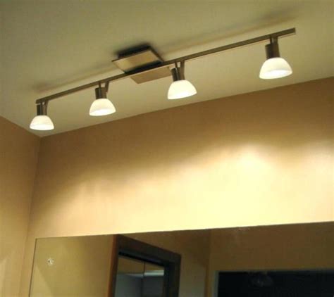 Bathroom Track Lighting | Bathroom light bar, Home lighting design ...