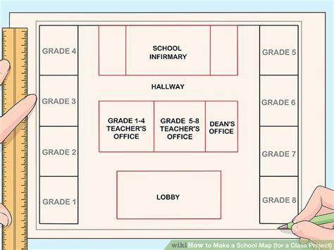 How to Make a School Map (for a Class Project): 14 Steps