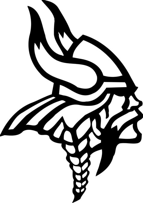 Free Vikings Logo Black And White, Download Free Vikings Logo Black And White png images, Free ...