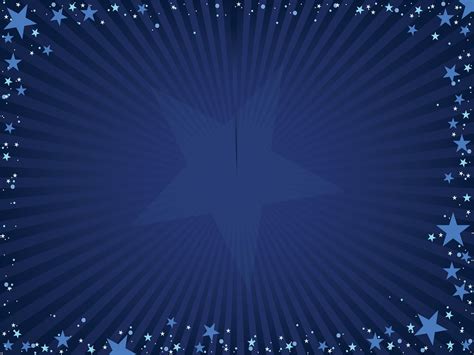 This free Blue Stars powerpoint template is a simple background design ...